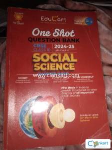 Educart One shot question bank class 10 Social science
