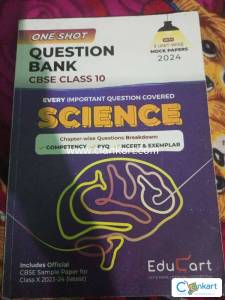 Educart Question Bank for class 10th SCIENCE