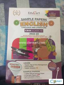 Educart SAMPLE PAPERS 2023 CLASS 10 ENGLISH CBSE