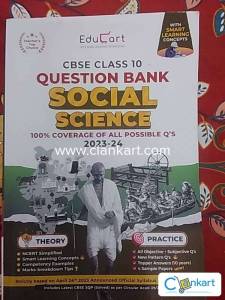 Educart SST Question bank for class 10