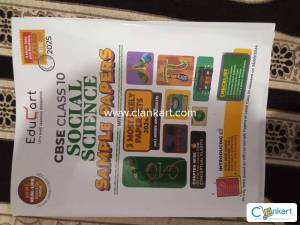 Educart SST sample paper for class 10