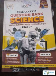 Educart Science Question Bank Class 10