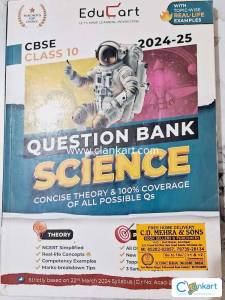 Educart Science Question Bank Class 10th