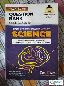 Educart Science Question Bank for Class 10th CBSE