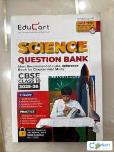 Educart Science Question Bank for Class 10th (Pullout Worksheet Unused
