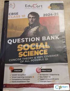 Educart Social Science Question Bank Class 10 (2024-25)