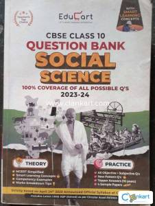Educart Social Science Question Bank for class 10