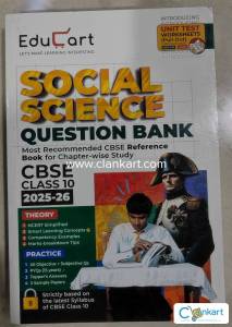 Educart Social Science Question bank for CBSE Class 10
