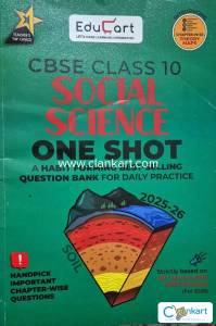 Educart Social Science for Class 10 (2025 - 2026)