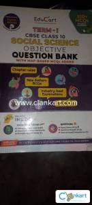 Educart TERM 1 CBSE CLASS 10 social science objectives question bank