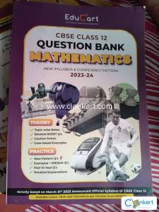 Educart , Mathematics question bank class 12 [totally new]