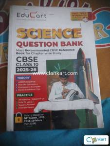 Educart cbse Science question bank 2025-26
