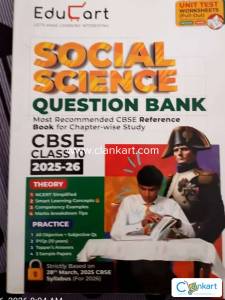Educart class 10 Social Science Question Bank with full detailed expla