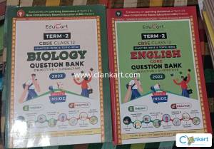 Educart class 12 biology and english question bank