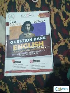 Educart english question bank for class 10