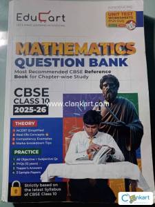 EDUCART CBSE mathematics question bank for class 10 2025-26