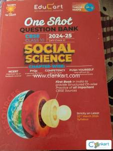 Educart one shot question bank social science cbse class 10