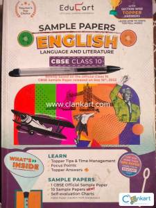 Educart sample paper english for class 10
