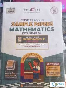 Educart sample paper of maths for Class 10