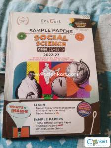 Educart sample papers for social science CBSE class 10th