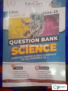 Educart science class 10 question bank