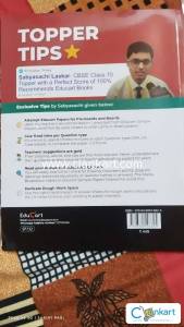 Educart science sample paper with 3 paper sets and writing booklet 10