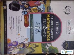 Educart term 2 sample papers mathematics standard cbse class 10