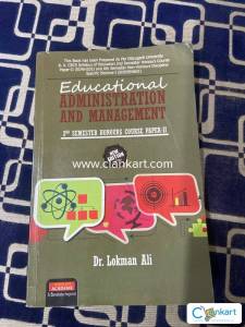 Education Administration and management