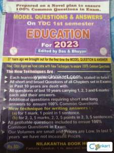 Education TDC 1st semester