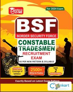 Educazone BSF Constable Tradesmen Study Guide Book 2024 EXAM