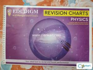 Edudigm Physics Revision Charts for Class 11 and 12