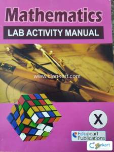 Edupearl Mathematics Lab Activity Manual for Class 10
