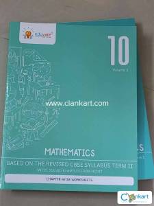 Eduvate Mathematics books for class 10 (volume 1-4)