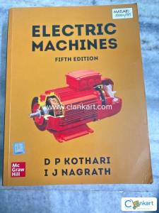 Electric machines by DP KOTHARI for electrical engineering students