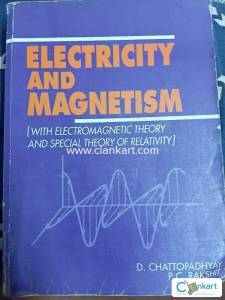 Electricity and Magnetism [with Electromagnetic Theory and Special The