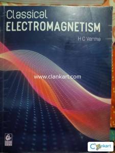 Electromagnetism book by HC Verma Sir