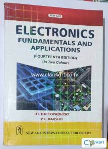 Electronic Fundamentals And Applications Book By D Chattopadhy