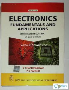 Electronics Fundamentals and ApplicationsBook By D Chattopadh