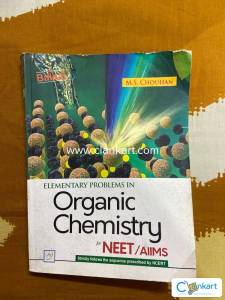 Elementary Problems in Organic Chemistry by MS Chouhan