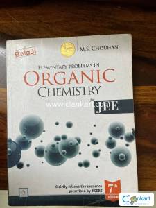 Elementary Problems in Organic Chemistry for JEE by MS Chauhan