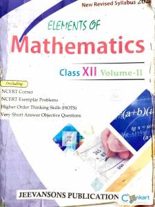Elements of Mathematics for class 12 volume 1&2