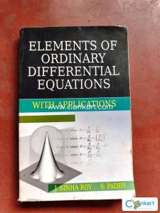 Elements of Ordinary Differential Equations with Applications