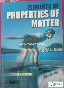Elements of Properties of Matter (D. S. Mathur)
