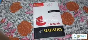 Elements of Statistics For BCA Students