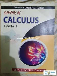 Elements of calculas semester 1