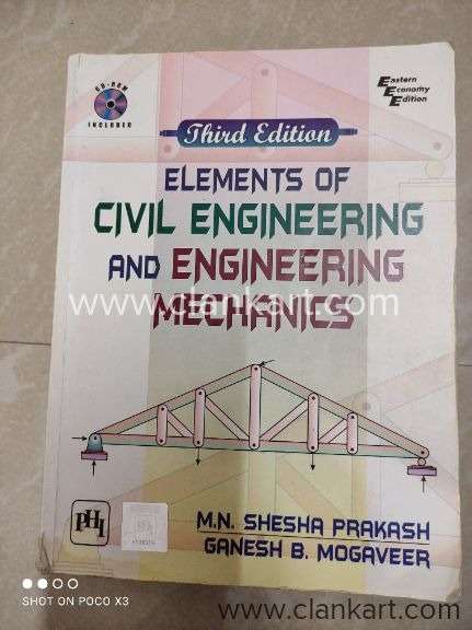 Elements of civil engineering and engineering mechanics