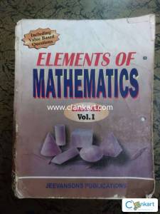Elements of mathematics Volume 1 for Class 12th
