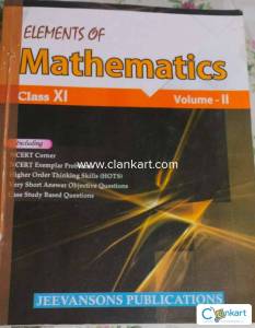 Elements of mathematics class 11 both volume