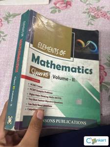 Elements of mathematics class 11th