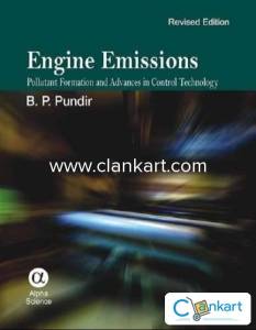 Engine Emissions Book By B P Pundir